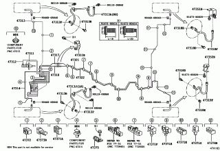 BRAKE TUBE & CLAMP 3